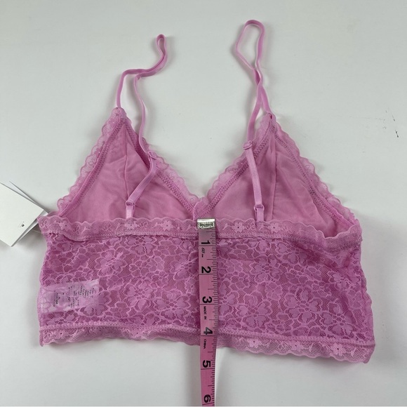 Abound Bralette Womens Small Pink Purple Lace Bra Pullover NWT NEW - Picture 4 of 7